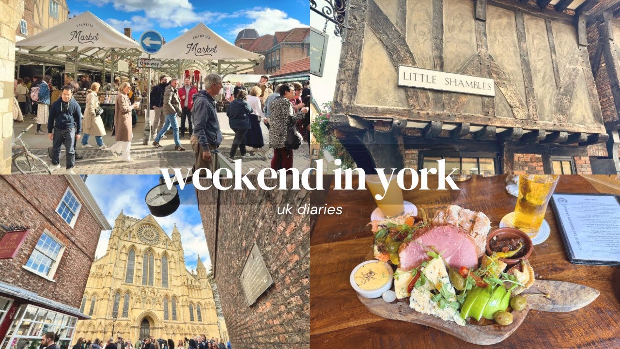 York trip Sep 2024 | Shambles Market, Rustique, Railway Museum, York Museum Gardens, York Minster!