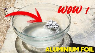 I Dropped Aluminium into this Liquid, And It Disappeared! Amazing Science Chemical Experiment!