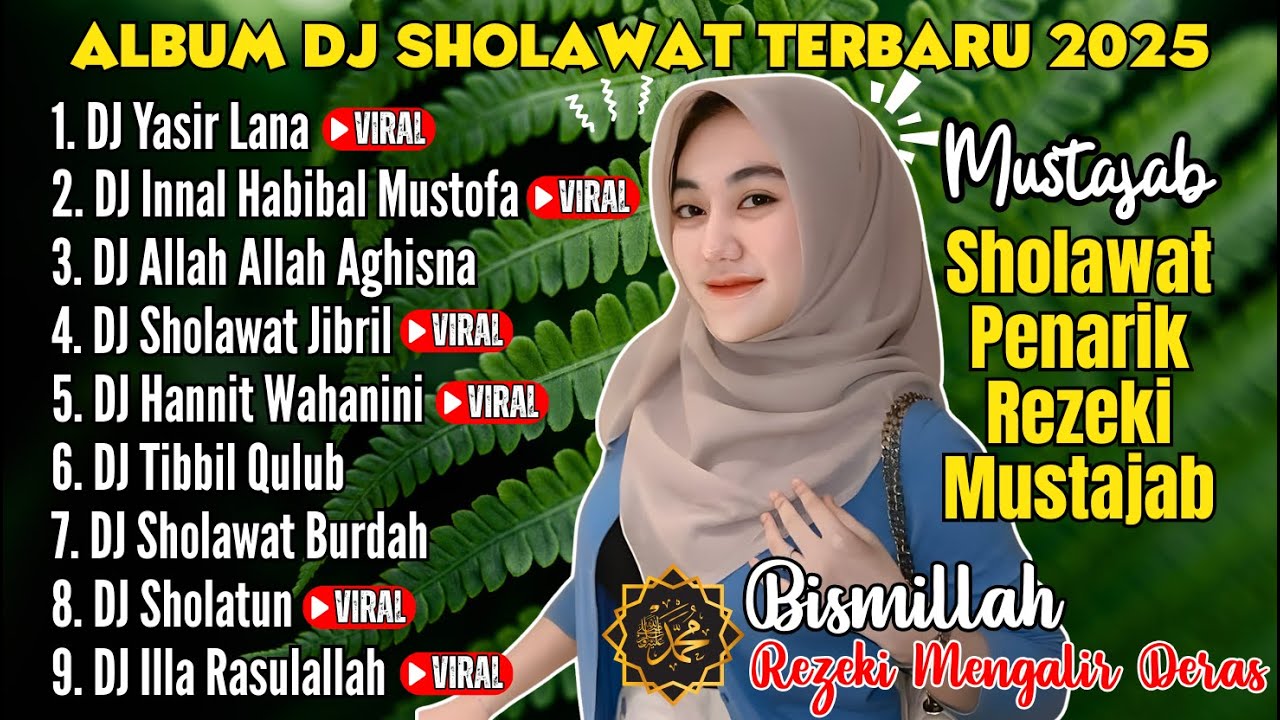 KUMPULAN SHOLAWAT PENARIK REZEKI TERBARU 2025. SHOLAWAT MERDU HANIT WA HANINI, ILLA RASULULLAH