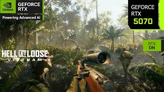Hell Let Loose: Vietnam | RTX 5070 4K, 1440p, 1080p DLSS 4.5 Multi Frame Generation | PC Performance
