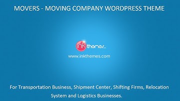 Movers: Moving Company WordPress Theme