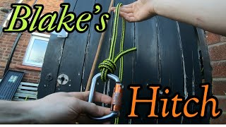 How to tie a Blake's Hitch | Arborists Knots by Tpott's Trees 451 views 1 month ago 2 minutes, 22 seconds
