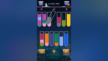 【Sort Water Puzzle】 Level 1127