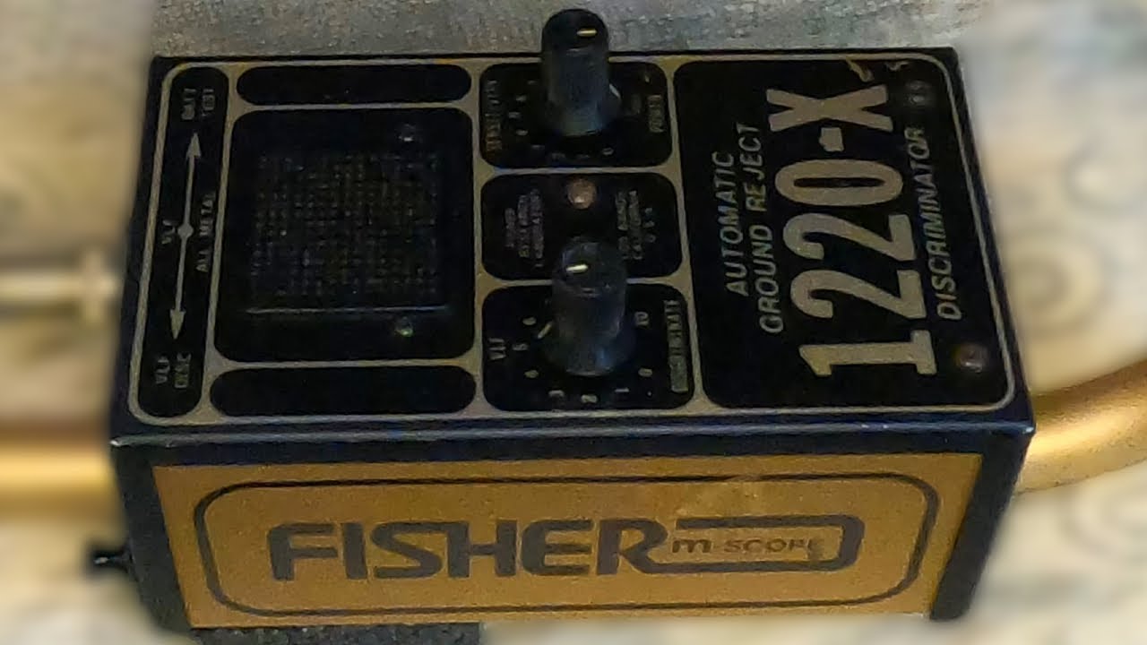 FISHER m-scope 1220-X VLF Metal Detector