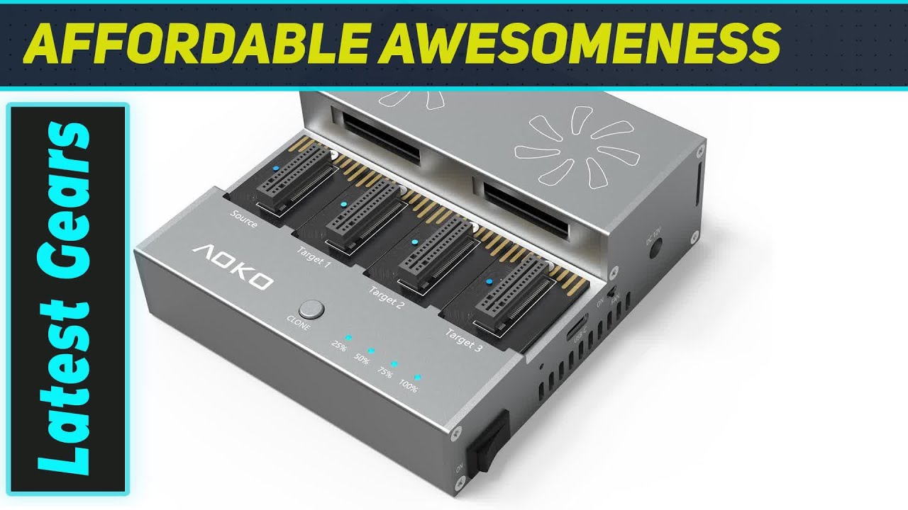 AOKO NVMe SSD Cloner: The Fastest Way to Duplicate Your Drives!