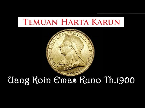 Uang Koin Emas Kuno Tahun 1900 | Temuan Harta Karun Barang Antik Tak Terduga