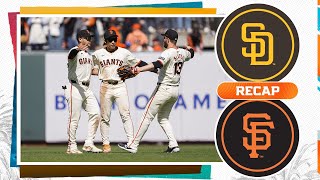 Padres vs. Giants Game Highlights (4\/7\/24) | MLB Highlights