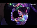 Body Painting with UV Light