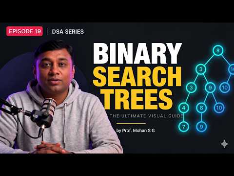 Ep19 Binary Search Trees || Data Structures and Algorithms - The ultimate visual guide