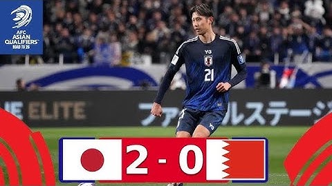 Japan vs Bahrain (2-0) EXTENDED HIGHLIGHTS | FIFA World Cup 2026 AFC Asian Qualifiers
