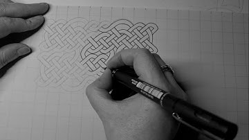 How to draw Celtic Knots (Tutorial) - Practice 4 designs in full
