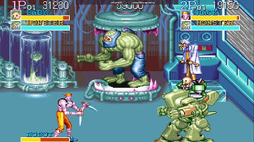 Captain Commando - Capcom 1991 - BABY & MAC - 2 players 1 credit gameplay キャプテンコマンドー