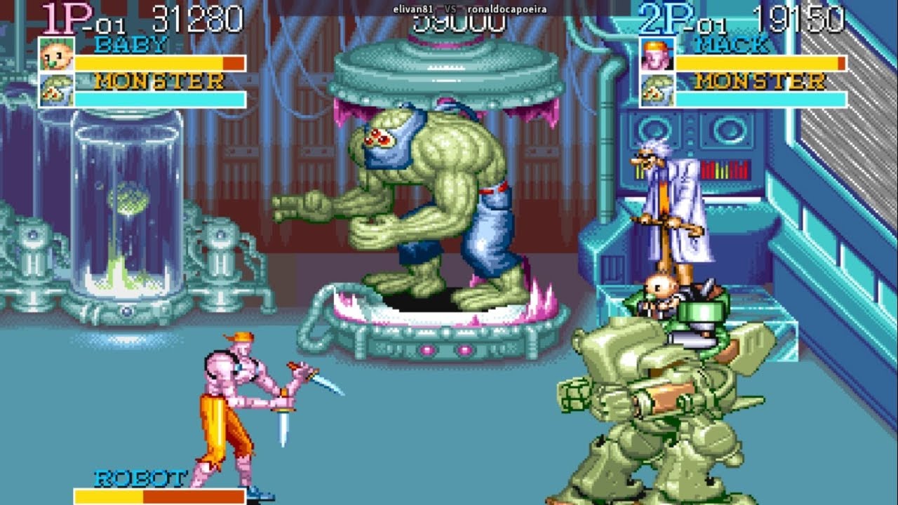 Captain Commando - Capcom 1991 - BABY & MAC - 2 players 1 credit gameplay キャプテンコマンドー