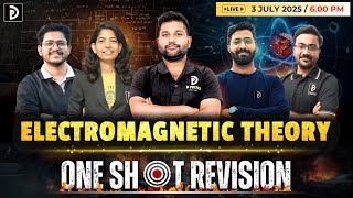 One Shot Revision June 2025 | Electromagnetic Theory | Amruta Maam | D PHYSICS