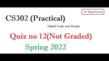 #CS302P Lab quiz no 12 Spring 2022