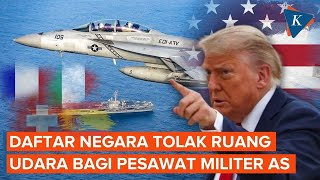 Countries Refuse to Grant Airspace Access to US Military Aircraft