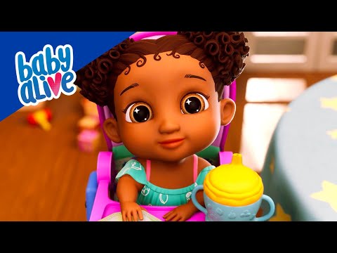 Baby Alive Official 🍼 Baby Doll's Feeding Routine! 🌈 Kids Videos 💕