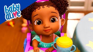 Baby Alive Official 🍼 Baby Doll's Feeding Routine! 🌈 Kids Videos 💕