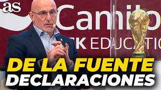 LUIS DE LA FUENTE, FULL STATEMENTS to EUROPA PRESS: Joan García, Nico Williams, Lamine...