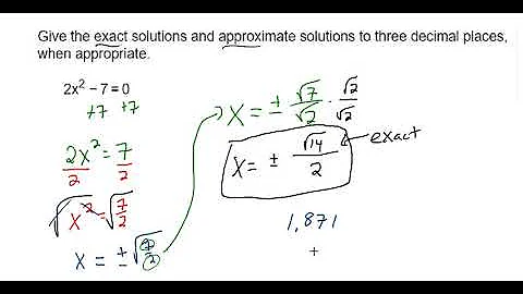 Section 7.1 - Intermediate Algebra