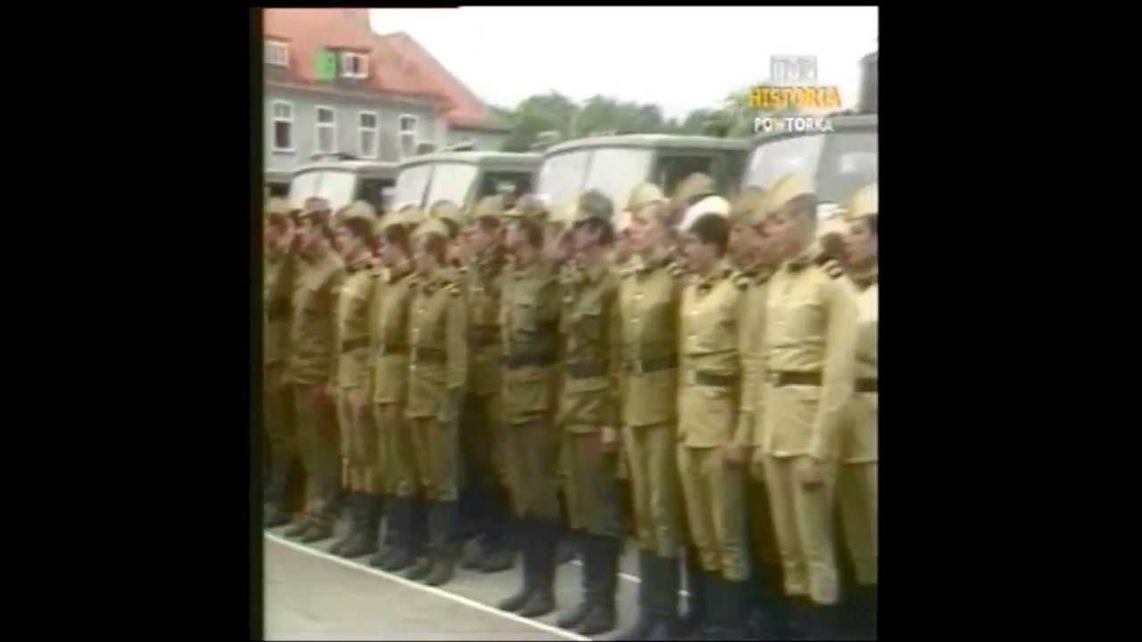 PRL 1989 Świdnica. Wojska radzieckie opuszczają Polskę