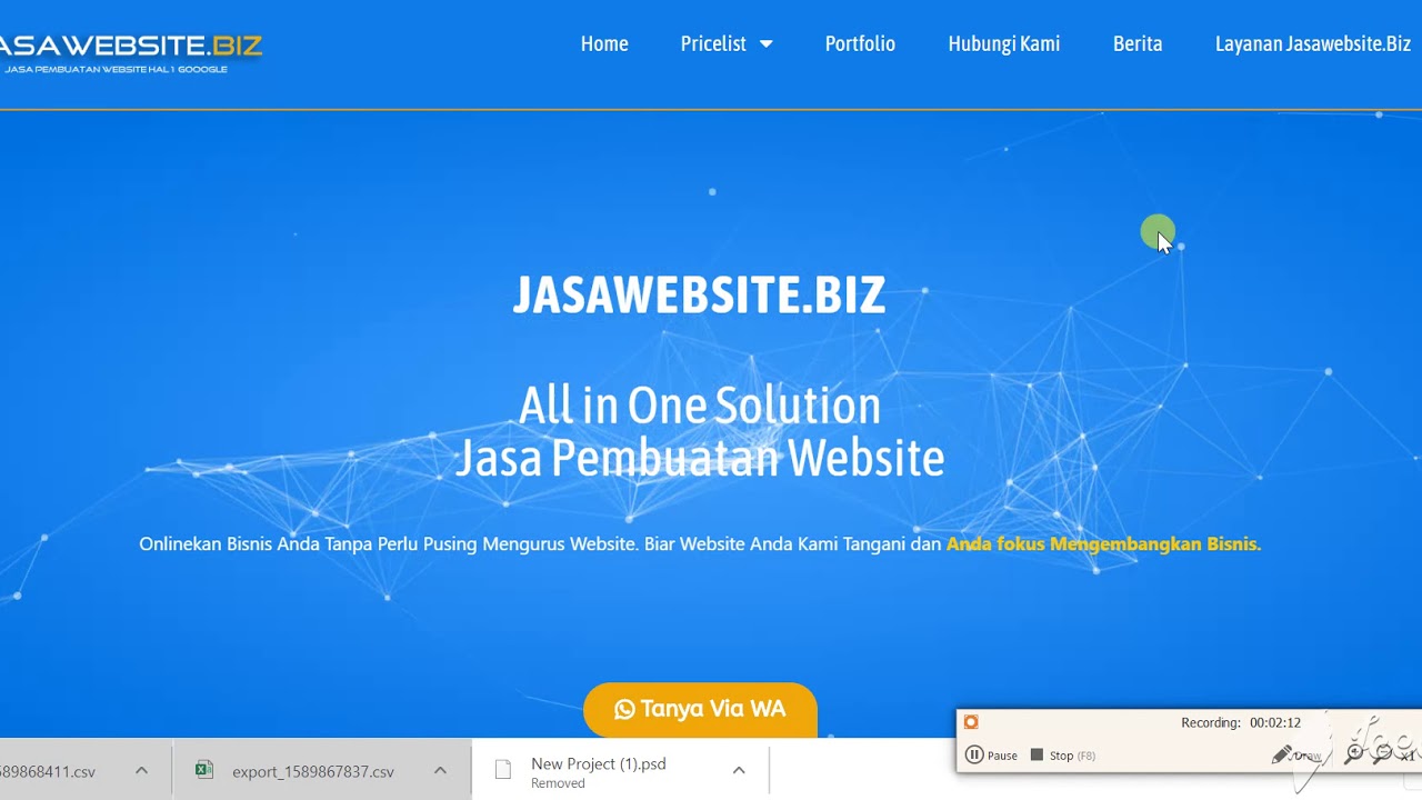 Jasa Pembuatan Website Harga Arcorpweb