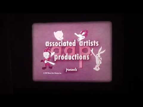 Merrie Melodies - "My Little Buckaroo" (1938) Opening Titles (Captured on 16mm film!!)