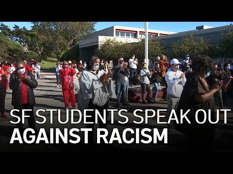 Lowell High School Students in SF Turn Out Against Racism