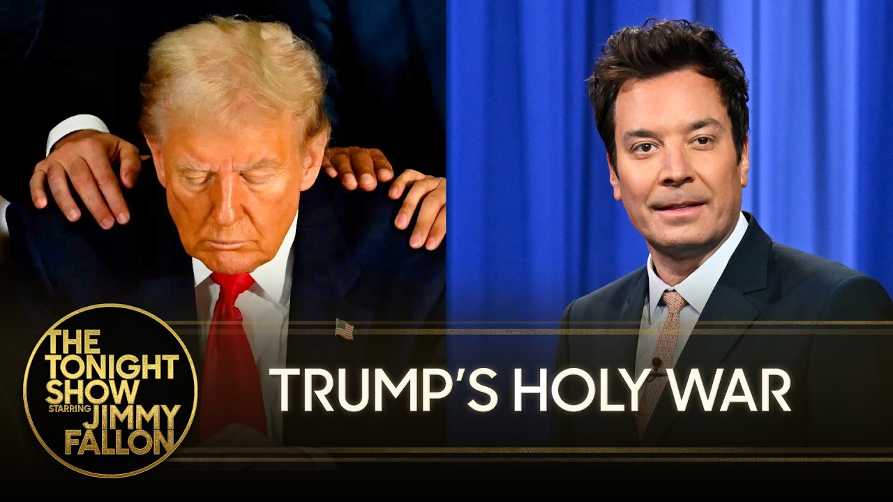 Trump Wages War with Pope Leo XIV, Kash Patel Sues The Atlantic | The Tonight Show