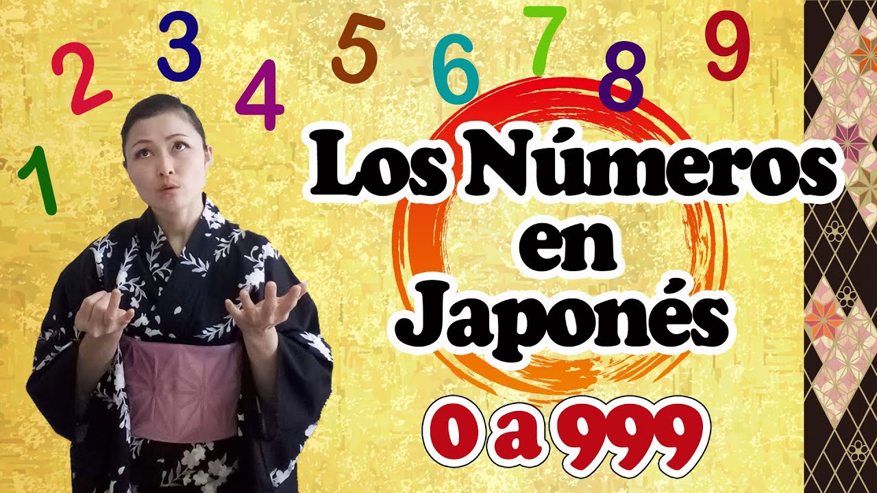 ¿Cómo decir la edad en japonés? Números en japonés 0 al 999.