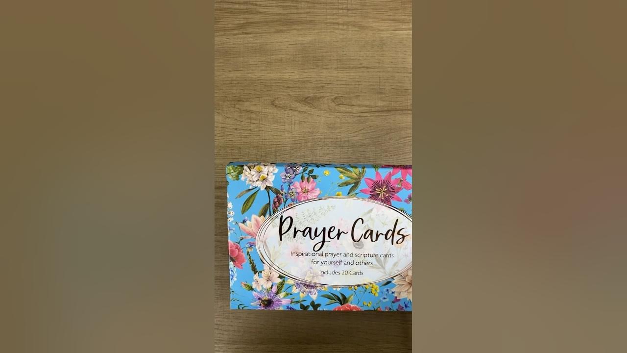 Prayer Cards From Dollar Tree prayer prayerbible YouTube
