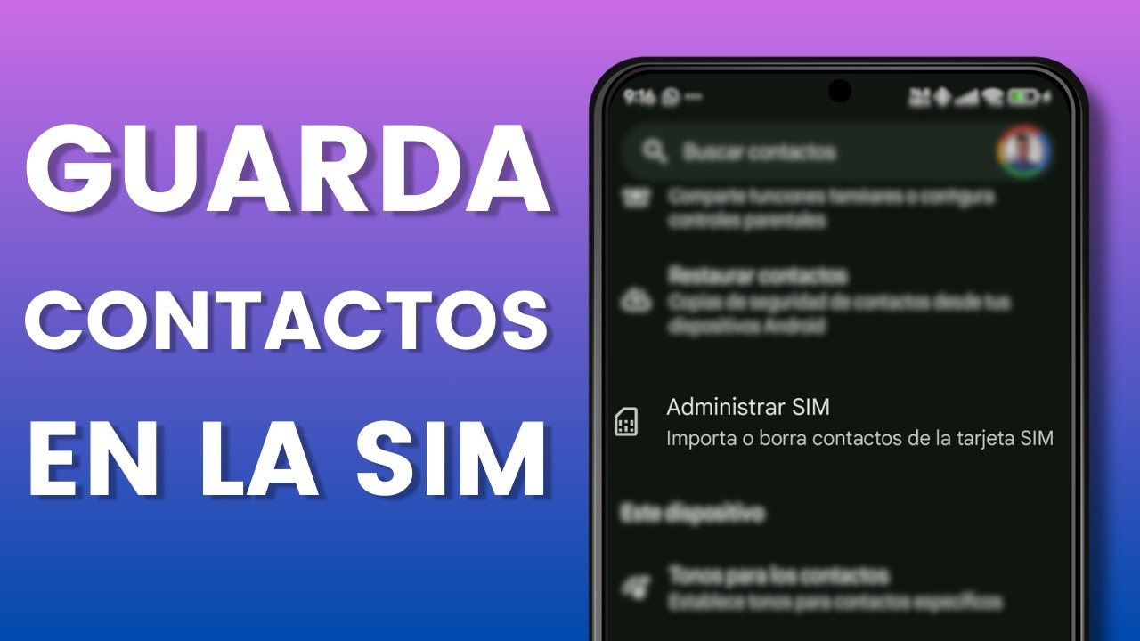 Cómo Transferir Contactos a la SIM en 2025: ¡Fácil y Rápido! 🔄💾