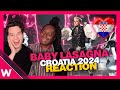 🇭🇷 Baby Lasagna - Rim Tim Tagi Dim REACTION | (Croatia Eurovision 2024) image