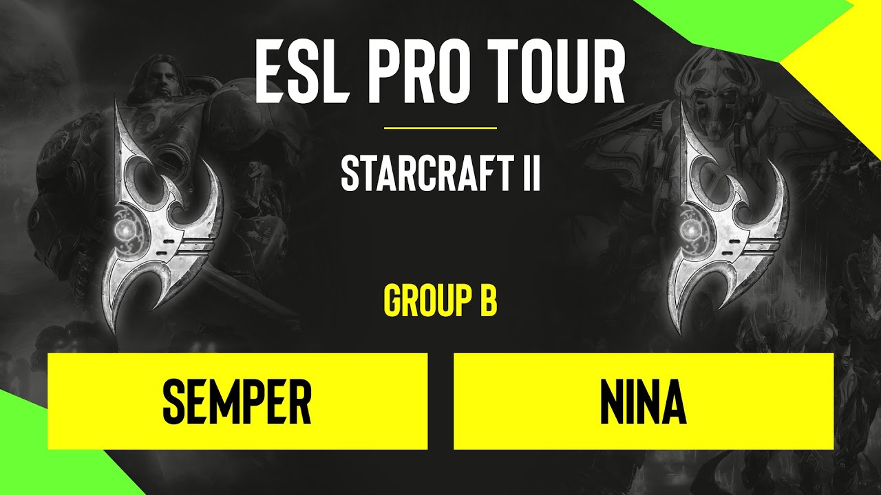 SC2 - Semper vs. Nina - DH SC2 Masters - Summer 2020 - Group B - NA