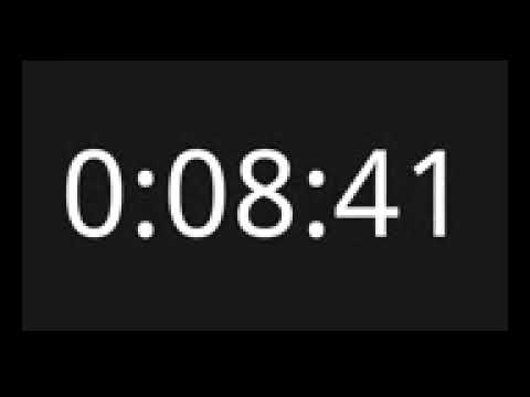8 Hour Countup No Copyright Timer 144p