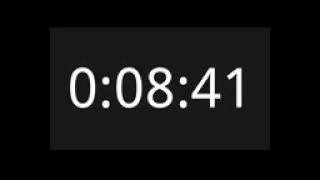 8 Hour Countup No Copyright Timer 144p