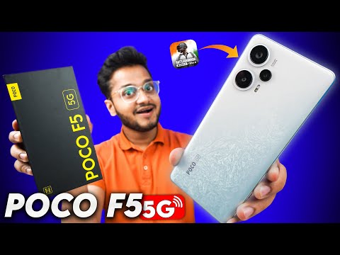 Poco F5 5G Unboxing & Review: 120hz AMOLED Display, BGMI Test ⚡⚡ Snapdragon 7+ Gen 2