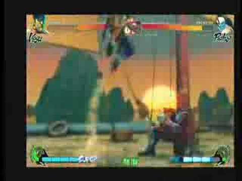 Street Fighter 4 Versus Game Vega M Bison Vs Balrog Vega