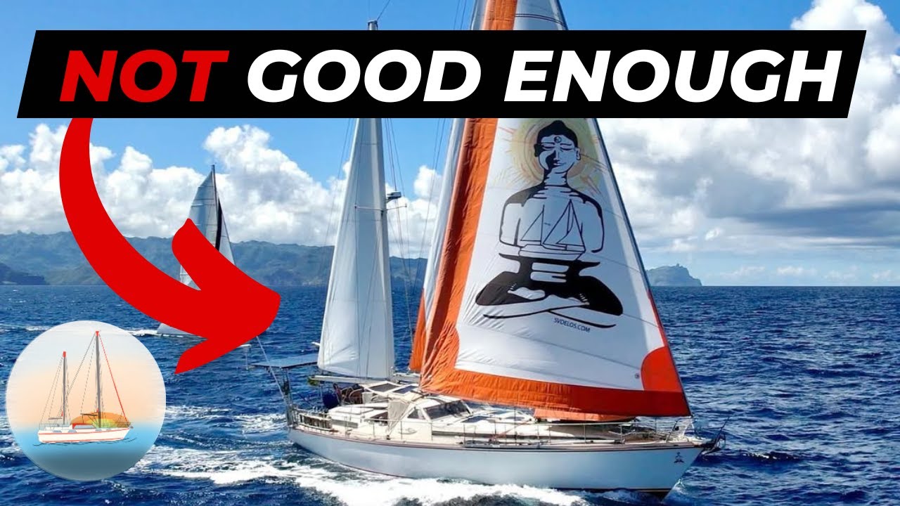 ⁣Blue Water Sailboat vs White Water Sailboat 🧐
