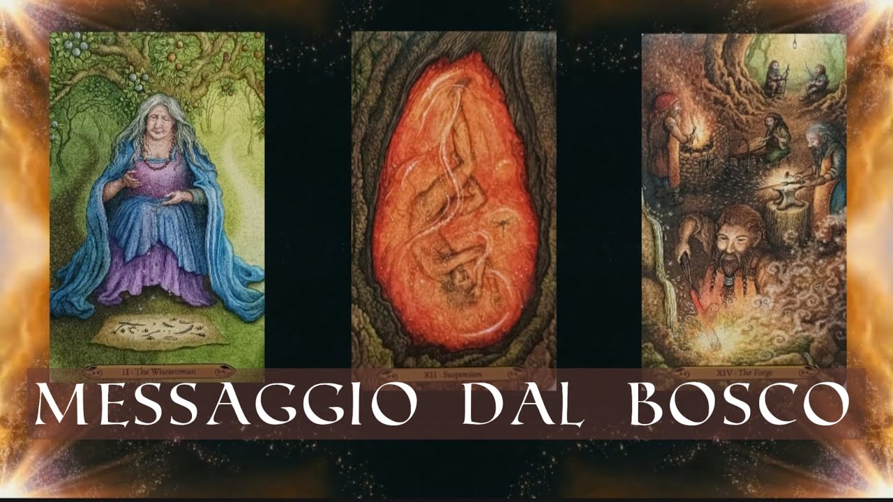 Messaggio dal bosco, lettura di tarocchi