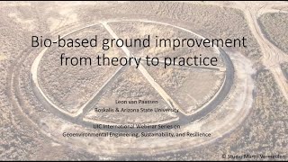 Bio-based Ground Improvement from Theory to Practice
