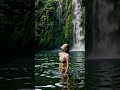 Tranquil Retreat at Kitekite Falls: Nature's Hidden Gem in New Zealand #beach #beachyoga #bikini