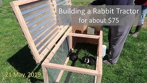 Building a Rabbit Tractor