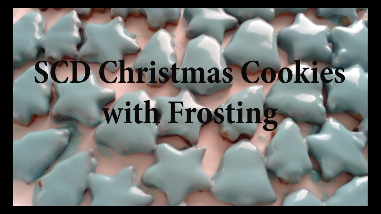 SCD Christmas Cookies with Frosting