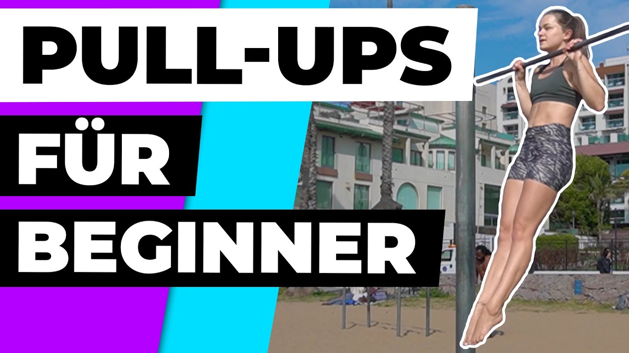 Klimmzug lernen l Vom Anfänger bis zum ERSTEN PULL-UP l Vorübungen & Progressionen