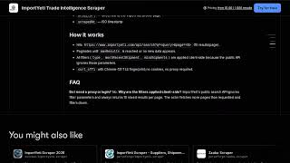 ImportYeti Trade Intelligence Scraper — Apify Actor Walkthrough