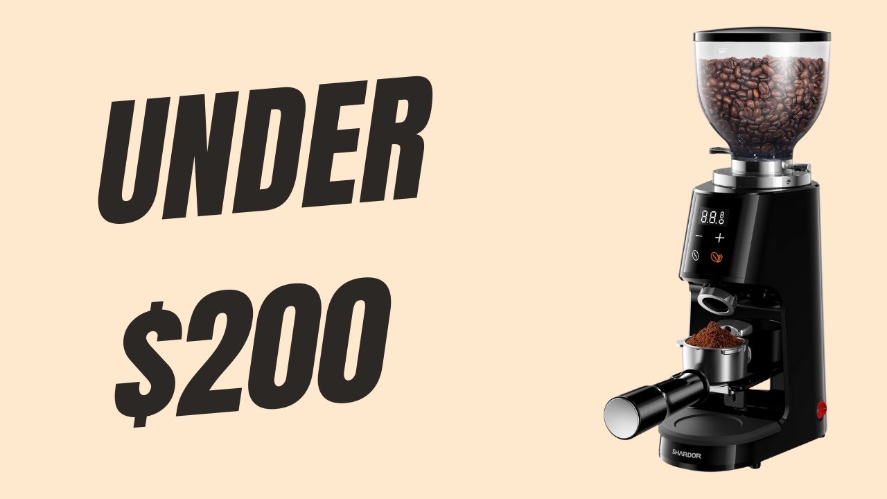 Обзор профессиональной кофемолки SHARDOR с жерновами 64 мм (2025) — Лучшая домашняя кофемолка до ...