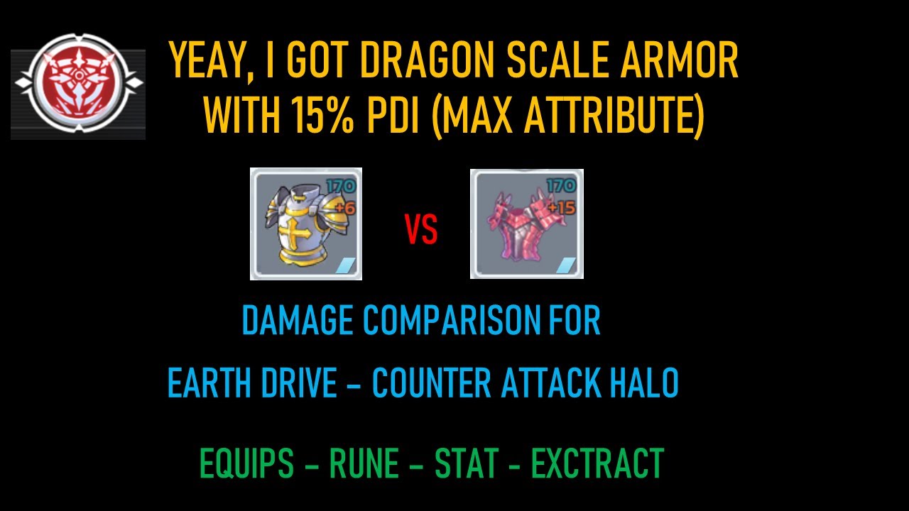 Ragnarok Mobile Dragon Scale Armor+15 Attribute PDI 15 (MAX), Divine