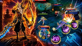 Download lagu MARTIS EXP LANE IS BROKEN! 🔥 INSANE DAMAGE   ONE SHOT ENEMY | MLBB