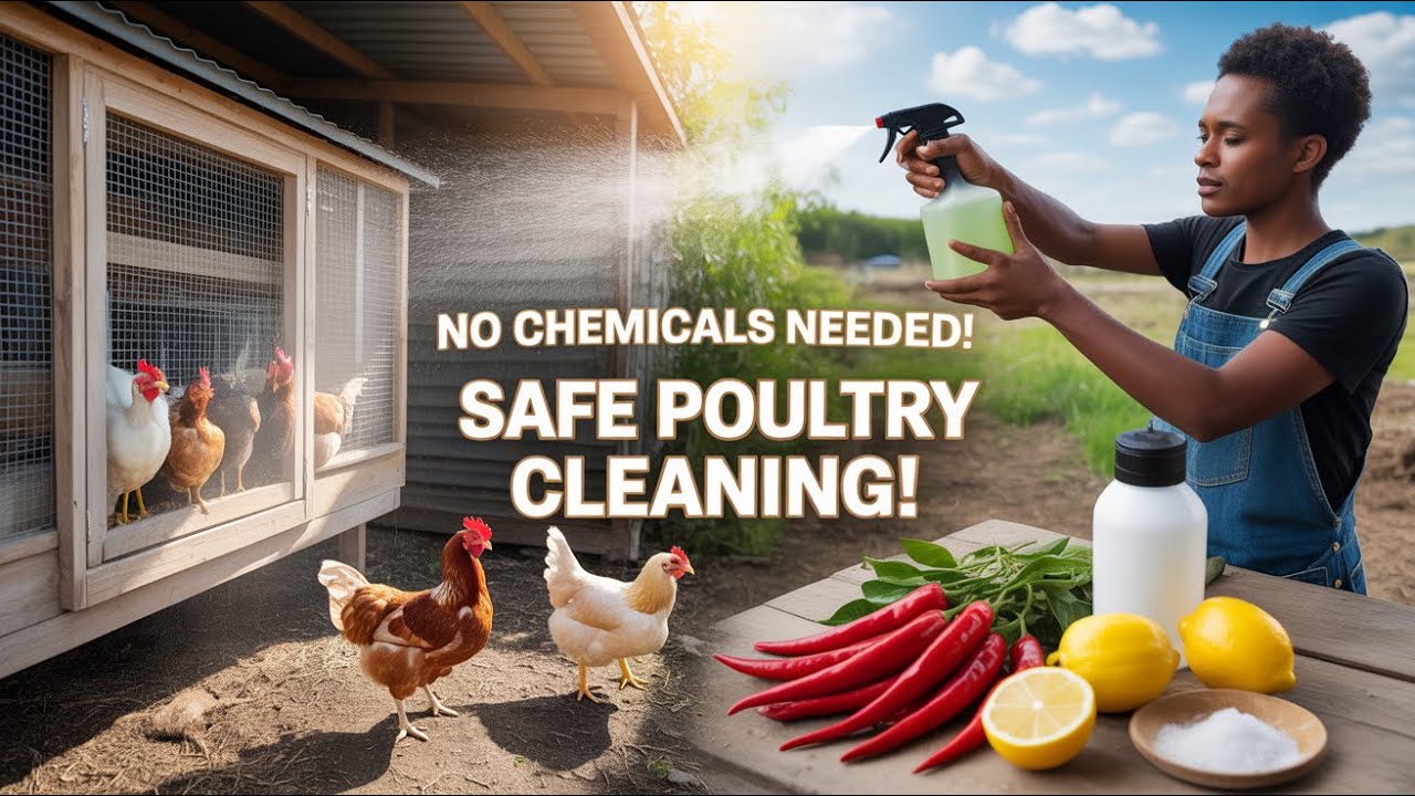 Натуральное дезинфицирующее средство, секретное оружие для птицеводов: острый перец чили + соль +...